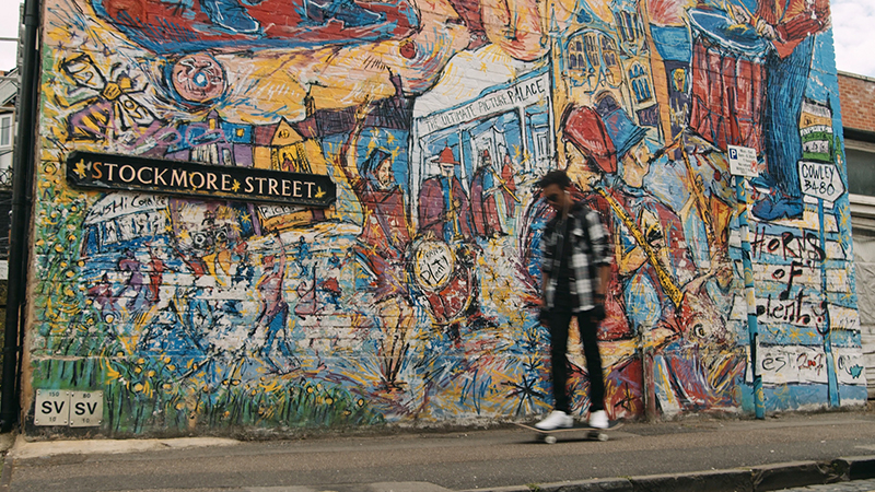 Oxford street graffiti